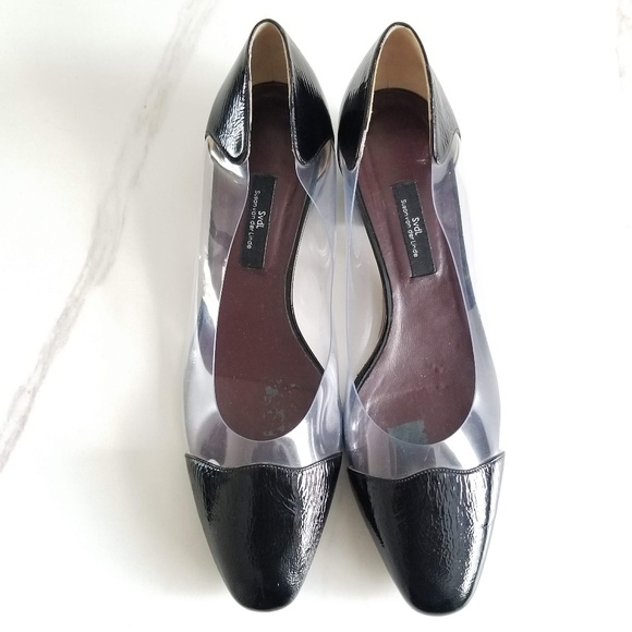 Susan van der Linde Low Heels Pumps Clear Black - Picture 6 of 13